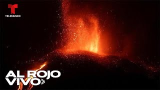 El volcán Cumbre Vieja sigue derramando lava en la isla de La Palma en España