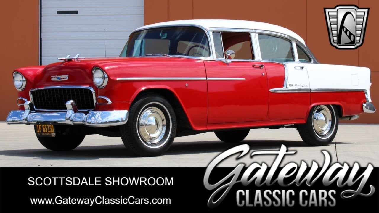 1955 Chevrolet Bel Air Stock #1893-SCT - YouTube