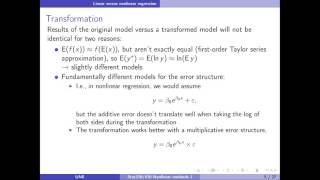 Nonlinear 1 Introduction to nonlinear regression