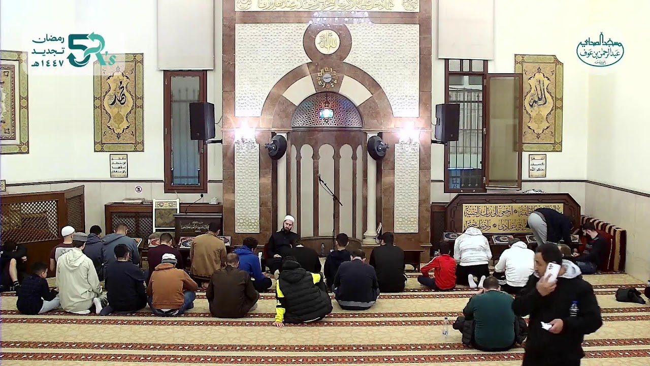 ٩ رمضان - صلاة العشاء والتراويح مع فضيلة الشيخ علي خطاب والشيخ إبراهيم جوجو