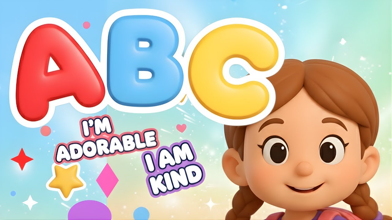 Алфавит с аффирмациями / Изучаем цвета / Алфавит с фонетикой / Детские стишки