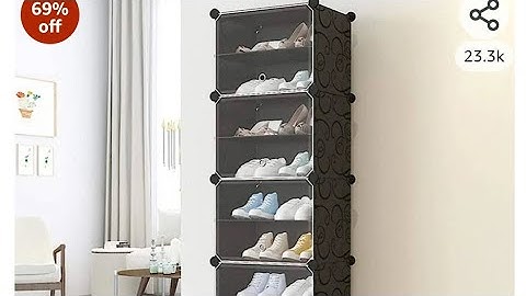 Oumffy Shoe Rack Portable Shoe Rack Organizer | how to assemble Oumffy shoe Rack