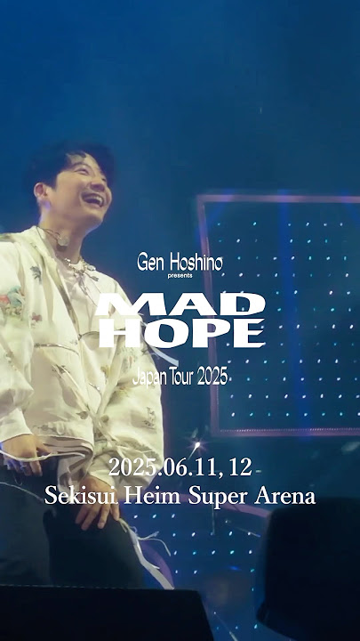 Thank you, Miyagi! #Gen_MADHOPE #星野源 #GenHoshino