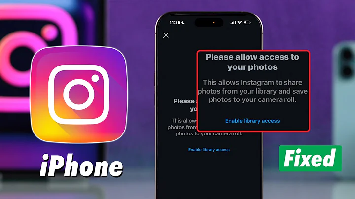Fix- Instagram Photo Access Not Working iPhone in 2025! [Allow Camera Access]