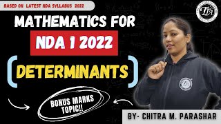 Determinant | Chitra Mam | 1 |  NDA-1 2022 | The Tutors Academy | Chitra M Parashar