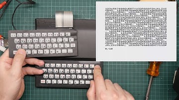 Replacing a Sinclair ZX81 keyboard