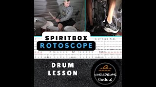 Spiritbox Rotoscope Drum Lesson by Praha Drums Official (61.d)