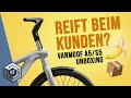 VanMoof S5 &amp; A5 E-Bike: Teurer, besser &amp; unfertig!? (Unboxing)