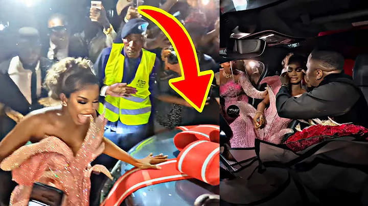 Juma Jux Surprises Priscilla Ojo with a Car at Their Wedding in Tanzania