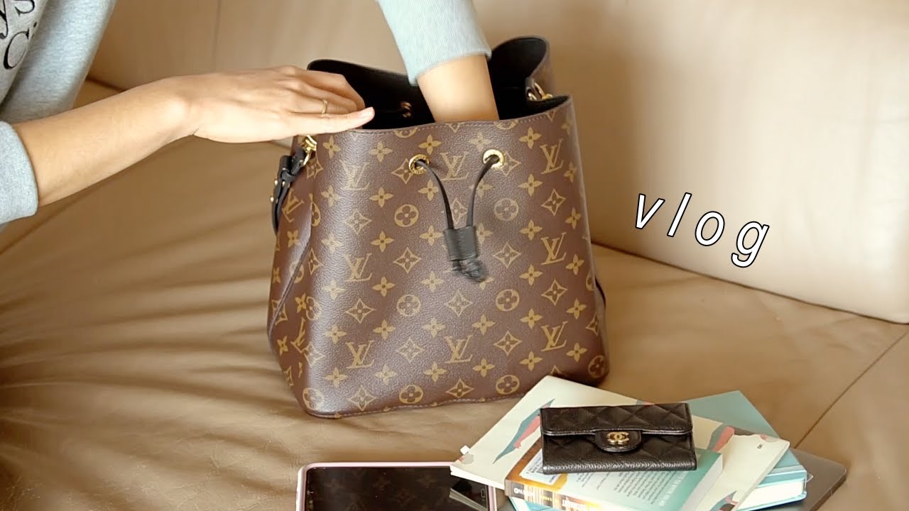 Louis Vuitton NeoNoe vs. Neverfull MM Review (What&#39;s In My Bag), Beauty Haul, French Sewing ...