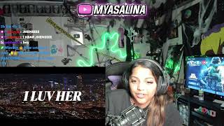 Mya Salina REACTS to GloRilla - I LUV HER (feat. T-Pain) (Official Music Video)
