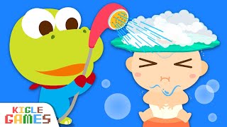 Give A Baby A Bath Pororo Baby Care Cartoon Pororo English Story Kigle Games