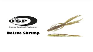 O.S.P DoLive Shrimp - naturally moving imitation of shrimp! Underwater Lure Showcase