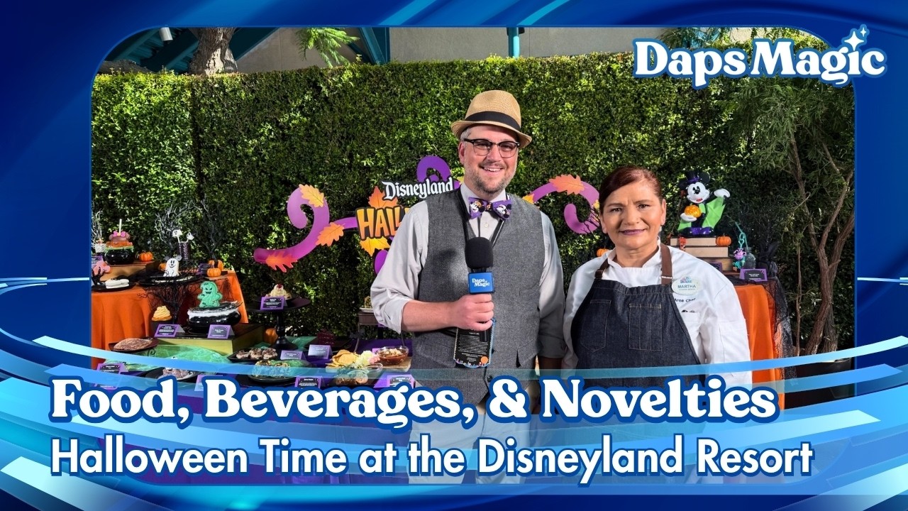 Halloween Time Treats & Novelties Tour with Chef Martha! | Disneyland Resort 4K