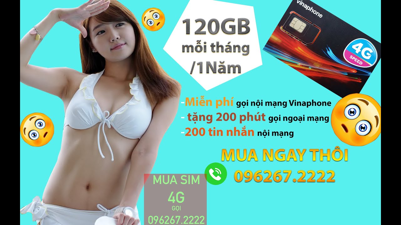 SIM VINA PHONE – GÓI VD149 120GB MỖI THÁNG CỰC KHỦNG
