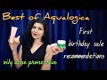 Aqualogica best products recommendations | Aqualogica glow range, radiance range
