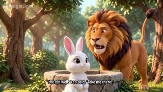 The Lion and the Clever Rabbit 🦁🐰 | Kids Story in English | Tiny Tale Garden