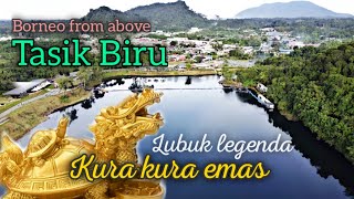 Tasik Biru di Bau, Sarawak. Keindahan & Misteri Kura-Kura Emas Penghuni Tasik | Borneo from above