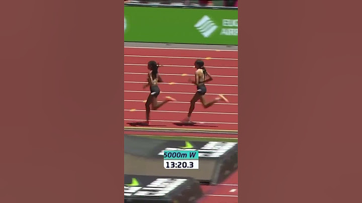 BEATRICE CHEBET SETS A NEW 5000M WORLD RECORD! 👏