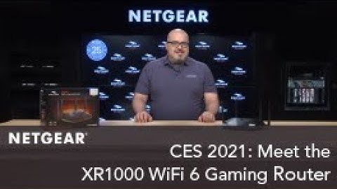 CES 2021: Meet the Nighthawk Pro Gaming WiFi 6 Gaming Router by NETGEAR | XR1000