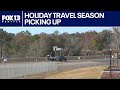 Winter weather threatens delays as record holiday travel gets underway