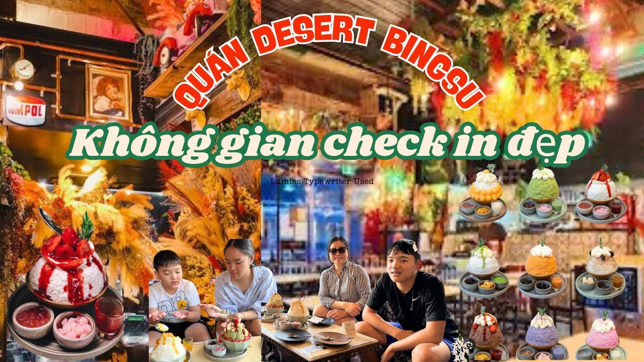 🇦🇺Ǎn gì ở Sydney || NHÀ HÀNG BÁN NHIỀU MÓN TRÁNG MIỆNG NGON, ĐẶC BIỆT LÀ MÓN BINGSU,KHÔNG GIAN ĐẸP.