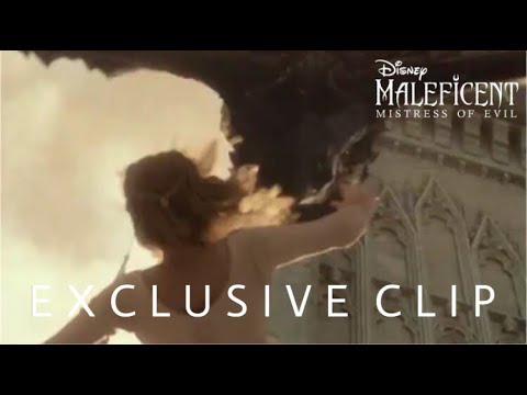 photo Maleficent 2 Queen Ingrith Villain maleficent mistress of evil exclusive clip queen ingrith drops aurora from the top of the tower