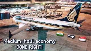 Tripreport | Singapore Airlines (ECONOMY) | Chennai - Singapore | Boeing 737 MAX