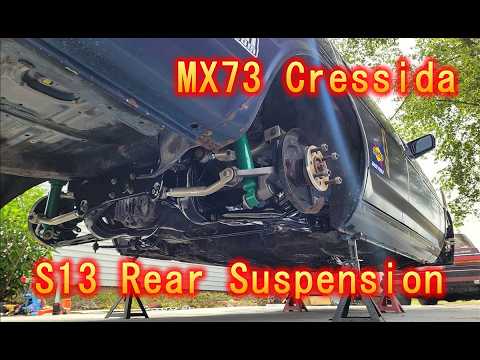 Swapping my MX73 drift car's rear suspension with S13 rear suspension ...