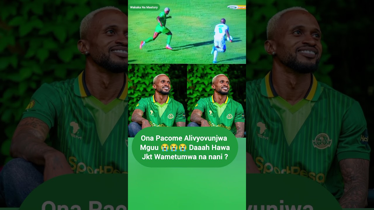 Ona Pacome Alivyovunjwa Mguu 😭😭😭 Daaah HawaJkt Wametumwa na nani ?#emanuelfaida #nbcpremeireleague