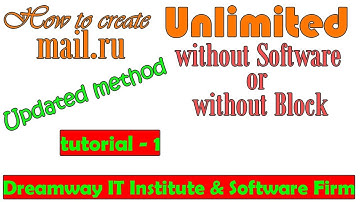 how to create unlimited real mail from  mail.ru new updated method | dreamway it