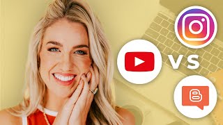 Jenna Kutcher joined YouTube. Should you? YOUTUBE vs INSTAGRAM vs BLOG for Creative Entrepreneurs