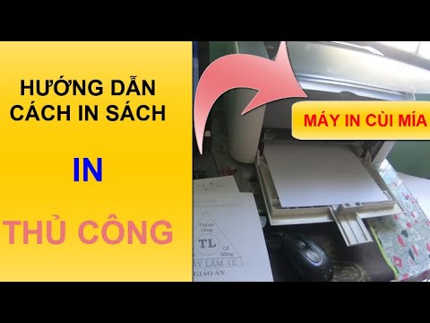 Video: Cách In Văn Bản Dưới Dạng Sách