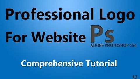 logo design for website in photoshop CS4 or CC | Create Logo In Photoshop