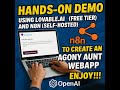 Build an Agony Aunt AI App with Lovable.ai &amp; n8n (No-Code + Self-Hosted Guide!)