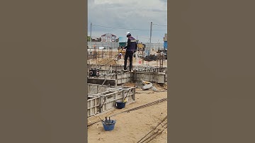 Technical clean beam Formwork before casting concrete