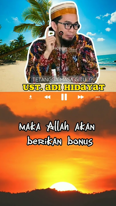 TETANGGA MASA GITU  ? AKHLAK SEORANG MUSLIM HIDUP BERTETANGGA #UAH