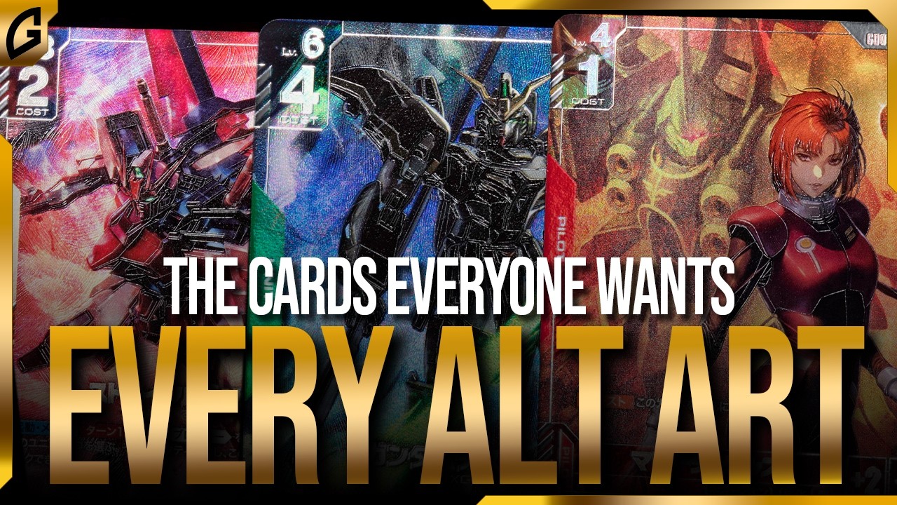 Every Alt Art & Promo in the Gundam Card Game! (Set 1) - YouTube