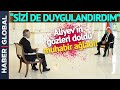 Aliyev'in Gözleri Doldu, Muhabir Ağladı! Röportaj Esnasında Duygu Dolu Anlar