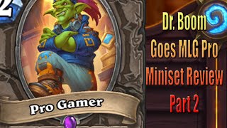 [Hearthstone] Secrets and Spells: Dr. Boom's Incredible Inventions Part 2!