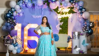 Hasini Sweet 16 | 4K