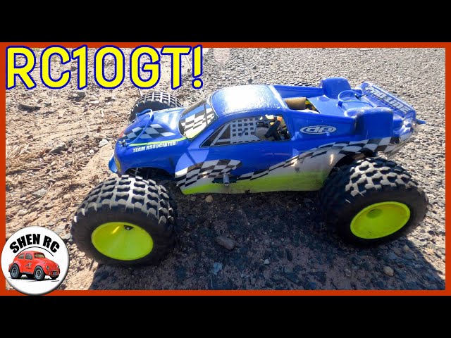 Associated RC10GT vintage nitro bash - YouTube