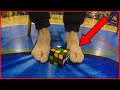 Rubik&#39;s Cube with FEET - Why did the WCA Exclude this discipline?
