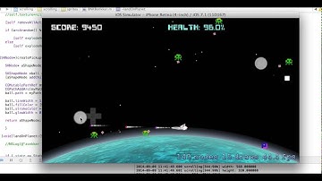 bonkkers iOS iPhone game - in progress using apples sprite kit