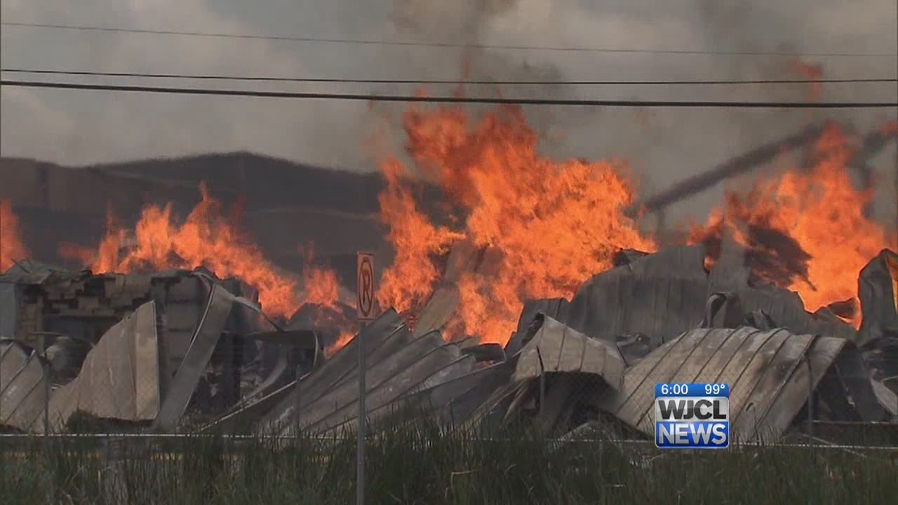 Lumber fire rages in Hazlehurst YouTube