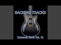 Emotional melodic rock guitar backing track in e minor