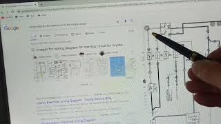 free wiring diagrams for all vehicles starting problem for Toyota, screenshot 1