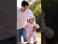 💗👶✨【歩けないのにお散歩宣言】パパの指をぎゅっと握る“天使の一歩”が可愛すぎる💞