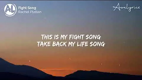 Rachel Platten: Fight Song with lyrics