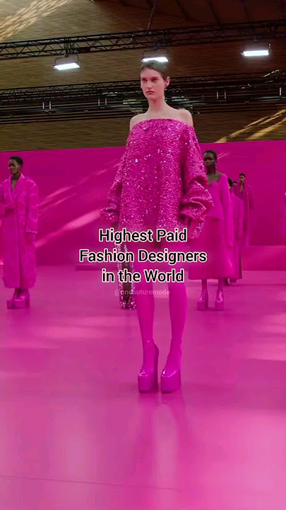 Highest Paid Fashion Designers in the World 🌏💙 #shortsfeed #fashiondesigner #fashionshow #prada